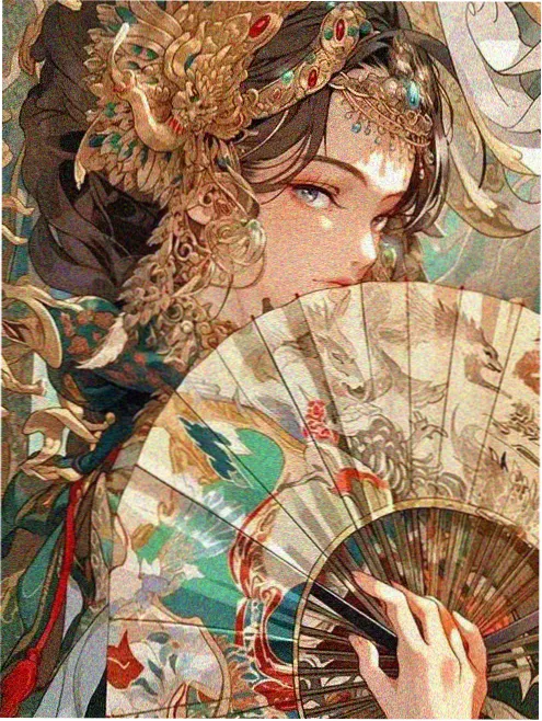 3d彩漫《墨色千灯》封面图